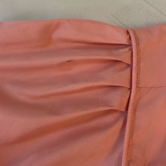 Pink vintage Members Only puffed sleeve jacket size L 13/14 - Picture 11 of 11